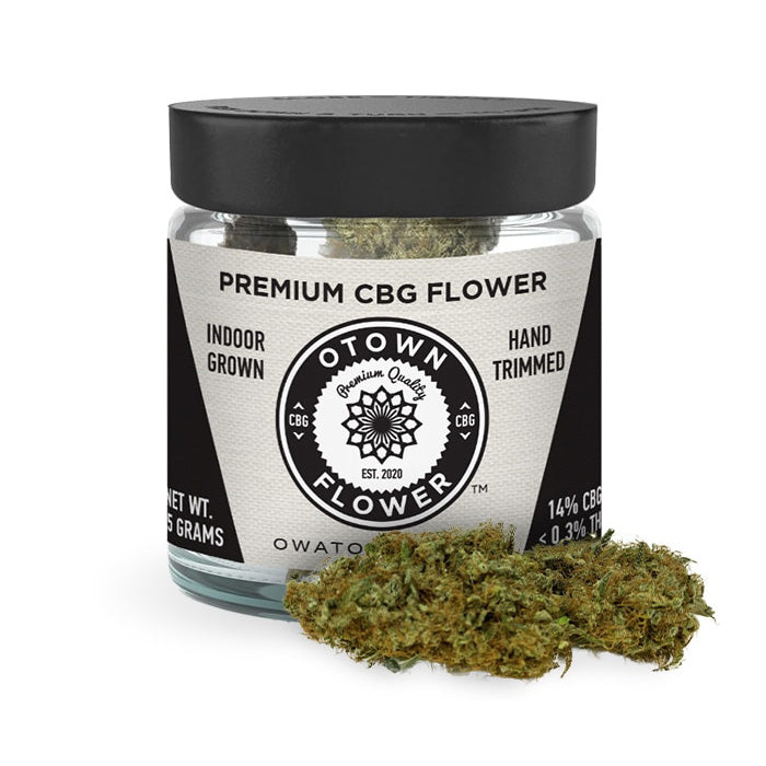 OTOWN CBG Flower, 3.5 gram jar